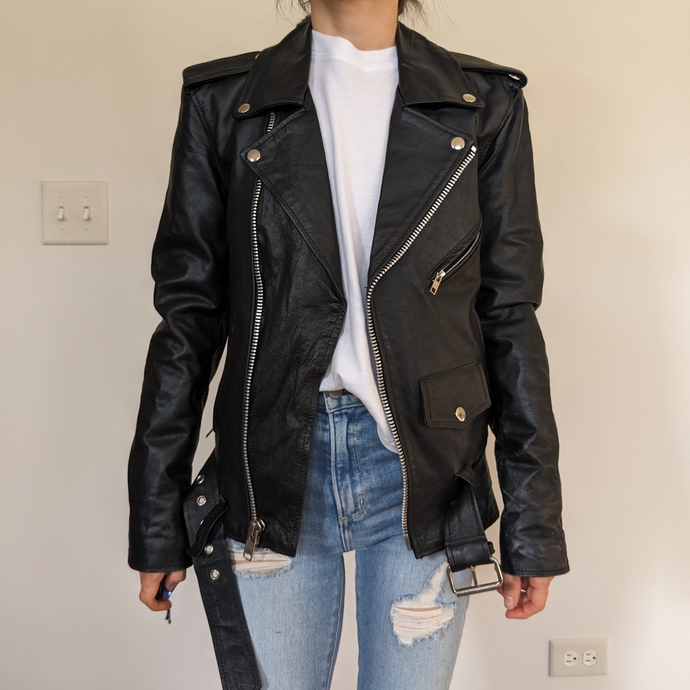 Vintage Milwaukee Leather Women's Black Biker Jacket